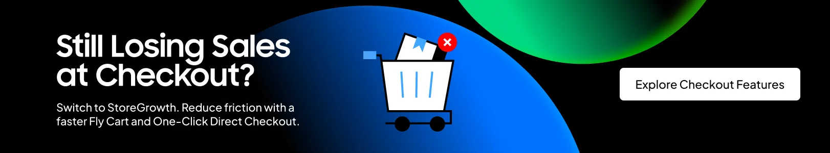 Still losing sales at checkout?